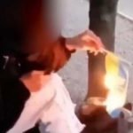 Школьница, публично спалившая флаг Украины, извинилась перед общественностью