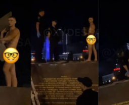 В Одессе голый гражданин разжигал огонь на мемориале и швырялся плиткой в прохожих В Одессе голый гражданин разжигал огонь на мемориале и швырялся плиткой в прохожих